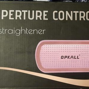 Hair straitening brush